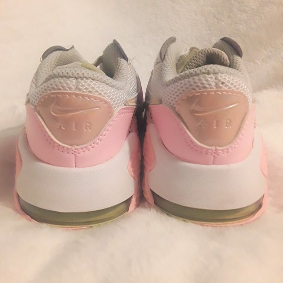Nike Toddler Air Max Excee Pink and White Sneakers - Picture 4 of 6